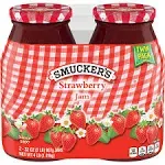 Smucker's Strawberry Jam 2 - 32 oz Jars