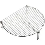 Grill Stack Rack for Big Green Egg Stainless Steel BBQ Fit L &amp; XL 18&#034; or Bigger