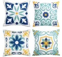 Pyonic Outdoor Waterproof Throw Pillow Covers