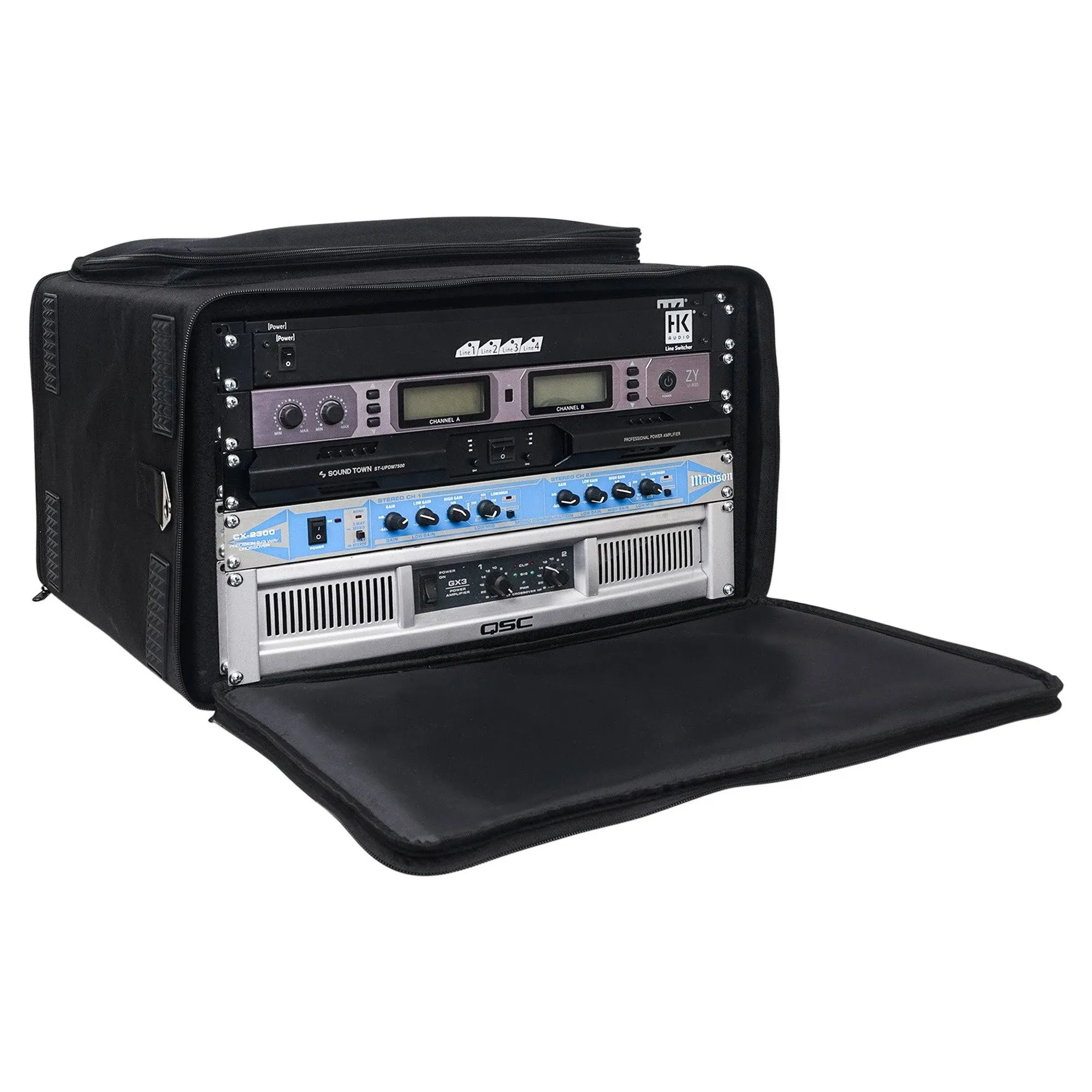 Sound Town Portable 6U Rack Bag