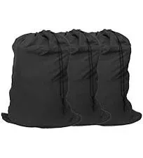 YETHAN Extra Large Laundry Bag, Black Bags with Drawstring Closure, 30&#034;x40&#034;, ...