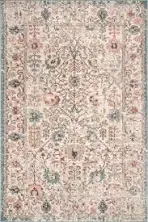 Nuloom Area Rug 144&#034;Lx106&#034;W Medium Pile Traditional Moroccan Beige Rectangle