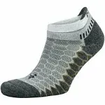 Balega Silver No Show Socks S / White / Grey