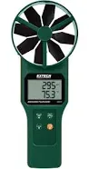 Extech AN310 Anemometer / Air Flow - Type (anemometer): Vane, Measurement (anemo