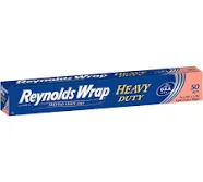 Reynolds Wrap Heavy Duty Aluminum Foil, 50 Square Feet (Packaging May Vary) (Pack of 2)