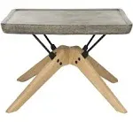 Safavieh Delartin Modern Concrete Coffee Table Indoor-Outdoor