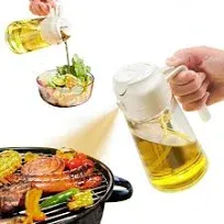 Olive Oil Dispenser Bottle, Glass, Sprayer, Food-Grade, Mister, For Air Fryer