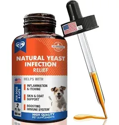 Beloved Pets Natural Dog Yeast Infection Anti Itch Treatment