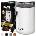 Kaffe Electric Coffee Grinder with Cleaning Brush