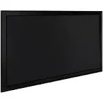 Bosc Transitional Magnetic Chalkboard, 27.5&#034; x 43.5&#034;, Black, Sleek and Decora...