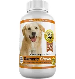 Amazing Turmeric for Dogs Curcumin Pet Antioxidant, Eliminates Joint 1 Bottle 