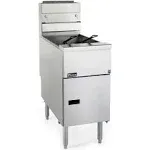 Pitco SG14-S Gas Fryer - (1) 50 lb Vat, Floor Model