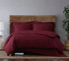 Cannon Solid Percale Duvet Set