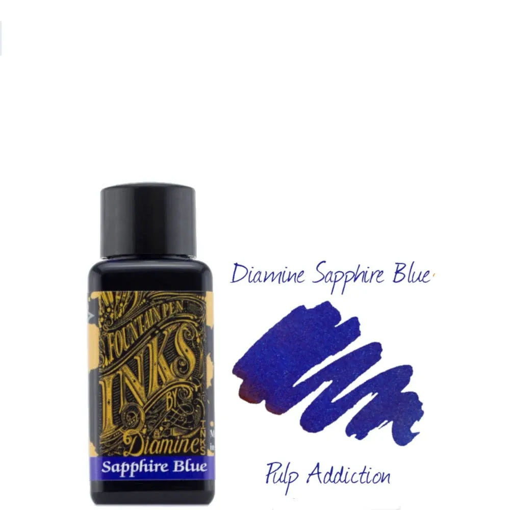 Diamine Sapphire Blue 30ml Bottled Ink