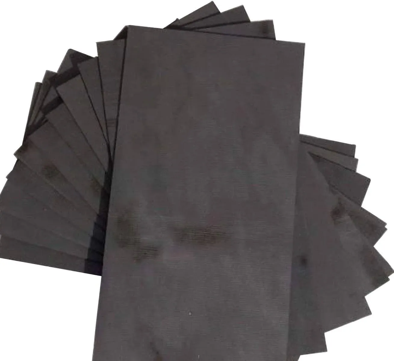  1x 3*70*150mm 99.99% Pure Graphite Electrode Rectangle Plate Sheet