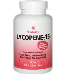 Lycopene-15, 15 mg, 90 V Capsules