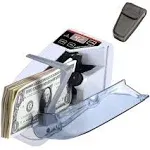 Money Counter Cosdio Portable Money Counter Mini Bill Cash Counting Machine Handy Suitable for Multi Currency Handy Bank