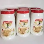 Al Arz Tahini Pure Sesame Paste 1lb Jar (6 Pack)