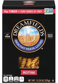 Dreamfields Pasta, Rotini - 13.25 oz