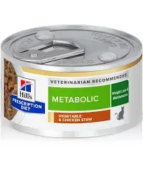 Hill's Prescription Diet Metabolic Weight Management Canned Cat Food