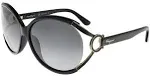 Salvatore Ferragamo SF600S Sunglasses 001 Black