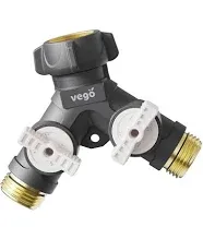 Vego Garden Hose Splitter 2 Way Heavy Duty Hose Splitter Faucet Splitter Outd...