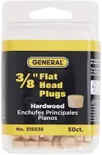 General Tools 315038 3/8 In. Flat Head Plugs