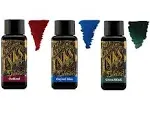 Diamine Fountain Pen Ink 30ml Primary Color - 3 x Bottles - Oxblood &amp; Oxford ...