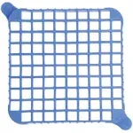 Nemco 3/8" Blue Push Block Cleaning Gasket for Easy Chopper 3 Dicer or Slicer - 4 1/4"L x 4 1/4"W x 3/8"H