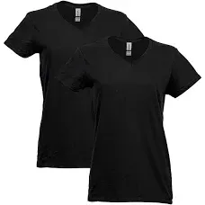 Gildan Heavy Cotton V-Neck T-Shirt Women's