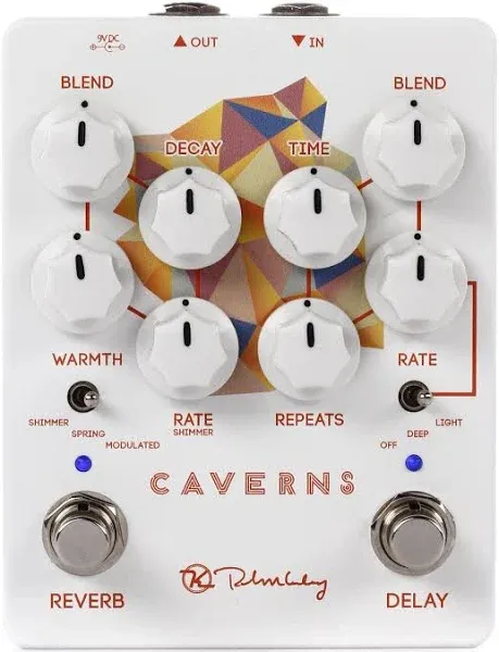 Keeley Caverns V2 Delay/Reverb Effects Pedal