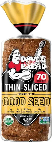 Dave's Killer Bread Organic Good Seed Thin-Sliced Bread