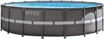 Intex 18' x 52" Ultra Frame Above Ground Swimming Pool Set with Sand Filter Pump