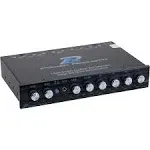 Power Acoustik PWM-16 | 4 Band Graphic Equalizer with 7 Volt Line Driver (2 Pack)