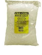 Pro-Cure Bulk Rock Salt, 4 Pound Poly Bag