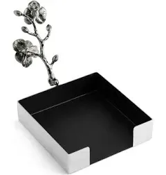 Michael Aram Black Orchid Cocktail Napkin Holder - 110738 brand new