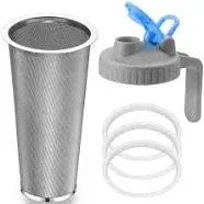 connyam Cold Brew Coffee Maker Coffee Strainer Stainless Steel Mesh Filter