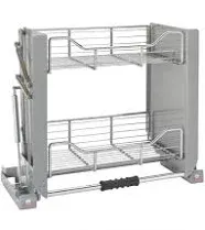 Rev-A-Shelf 5PD-36CR Pull-Down Shelving System - Wire-Chrome