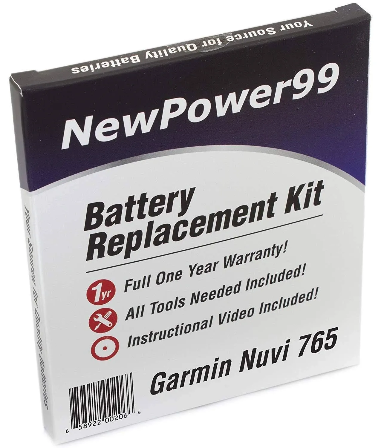 Garmin Nuvi 765 Battery Replacement Kit