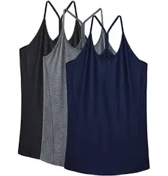 Neleus Women's Workout Tank Top Racerback Yoga Tanks Athletic Gym Shirts