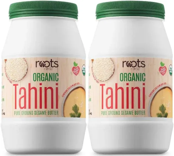 Roots Circle All-Natural Sesame Tahini Paste | 100% Pure Rich