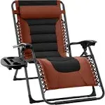 Best Choice Products Oversized Padded Zero Gravity Chair Folding Outdoor Patio Recliner