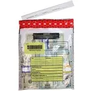 Deposit Bags, 9x12, Clear, 50 pack