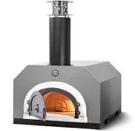 Wood-Burning Outdoor Pizza Oven, CBO-750 Countertop Oven with Solar Black Hood