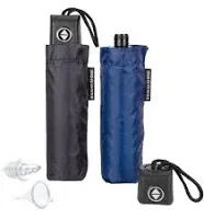  Rain or Shine Umbrella Flask 2 Pack - Hidden Alcohol Booze Bottles, Includes 