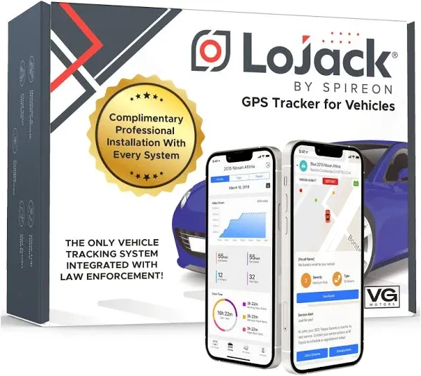 LoJack for Cars | GPS Tracker for Vehicles No Subscription | Anti Theft Car Device | Professional Installation Included | Integrated with Law Enforcement (5 Years of Service)