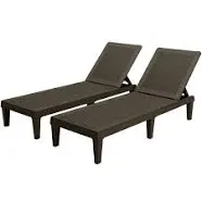 Hokku Designs Tellie Outdoor Chaise Lounge (Set of 2)