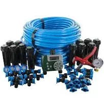 2-Zone In-Ground 1/2 in. Sprinkler System with Hose Faucet Timer