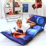 Butterfly Craze Pillow Bed Floor Lounger Cover Galaxy King