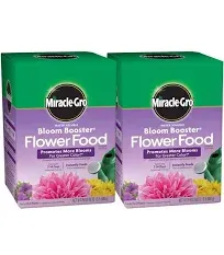 Miracle-Gro Water Soluble Bloom Booster Flower Food 1 lbs